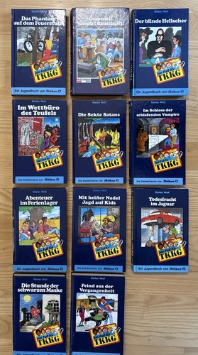 Tkkg bücher 11 stück - tkkg,
