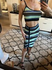 Rock & Top Set Gestreift/