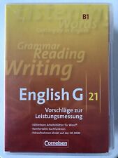 English G21 B1 - Vorschläge zur Leistungsmessung (CD-ROM)
