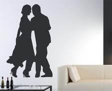 Wandtattoo Tanzen Tänzer Dance Wandaufkleber Wandsticker Premium Seidenmatt LD01