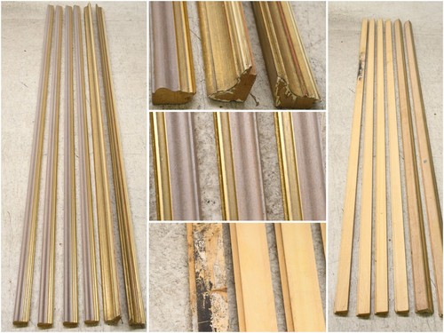 Alte rahmenleisten gold holz - rahmenleisten,