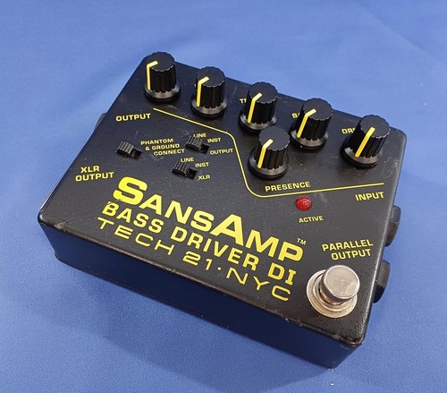 Tech sansamp bass preamp - tech,