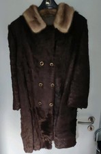 Vintage Echter Fellmantel mit