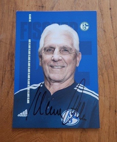 Autogrammkarte schalke 04 - autogrammkarte,