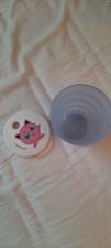 Tupperware - Trinkbecker Junge Welle - blau - 330ml (Trinkhalmdeckel Pokemon)