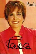 Paola Felix Autogrammkarte