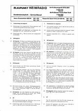 Service Manual-Anleitung für Blaupunkt STG 2091, 7 628 510,New York 7 629 880 