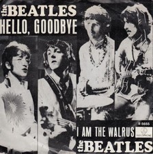 Vinyl Single : The Beatles - Hello Goodbye / I am the walrus --- Parlophone