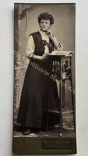 orig. CDV Foto Fotografie Frau
