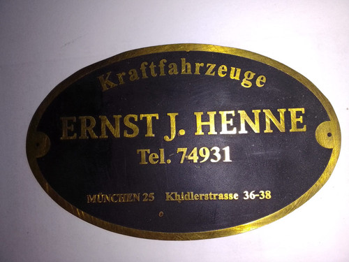 Kraftfahrzeuge ernst henne - kraftfahrzeuge, j.