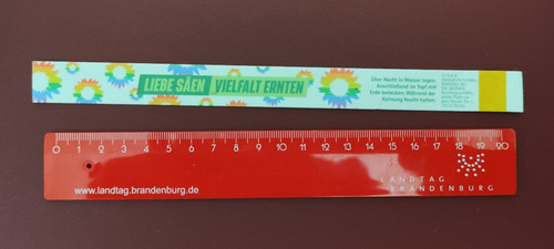 Werbemittel die grünen - die, /