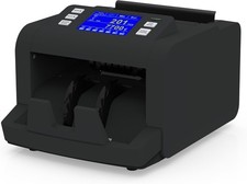 Securina24 Geldzählmaschine für gemischte Scheine Wertzähler Geldzähler SR7700