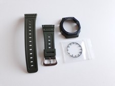 Casio G-Shock Bezel / Lünette + Armband / Strap + Index Ring grün GA-2100 2110SU