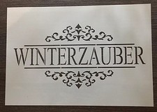 Shabby Chic Schablone Farbe