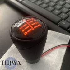 LED beleuchteter 6 Gang Schaltknauf f??r BMW E46 E90 E91 E92 E93 E81 E82 E87 E88