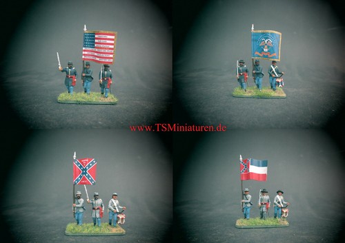 Fahnen für american - 1:72,