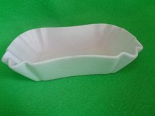 Porzellan Pommes schale 14 x 8 cm weiß von Rosenthal