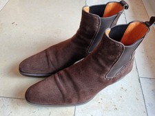 SANTONI CHELSEA BOOTS 44  10