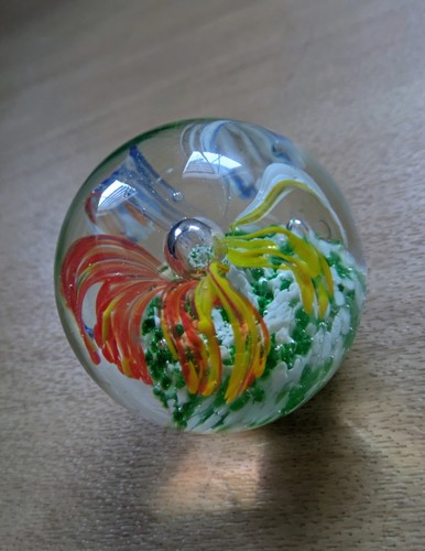 Glaskugel deko briefbeschwerer - deko,