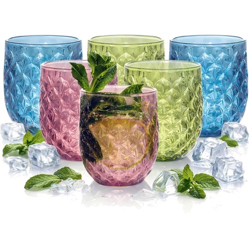 Bunte glas trinkgläser - bunte, glas-trinkgläser