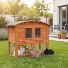 Runddach Kaninchenstall