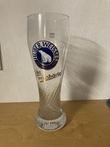 Weizenglas huber brauerei - huber,