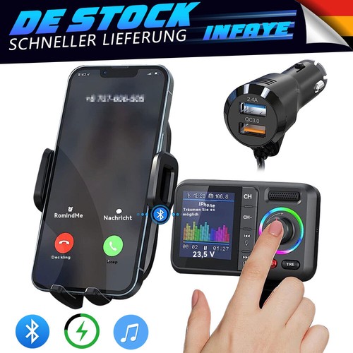 Bluetooth fm transmitter - 5.0, fm-transmitter