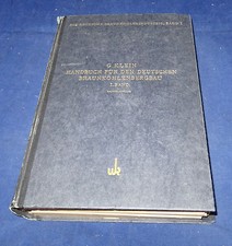 Klein handbuch für den - klein,