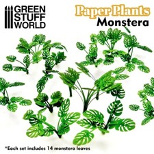 Papierpflanzen - Monstera -