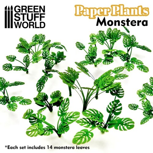 Papierpflanzen monstera - papierpflanzen,