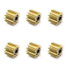 6pcs Cutter Copper Gear