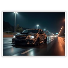 Fahrzeug Auto A4 Kunstdruck