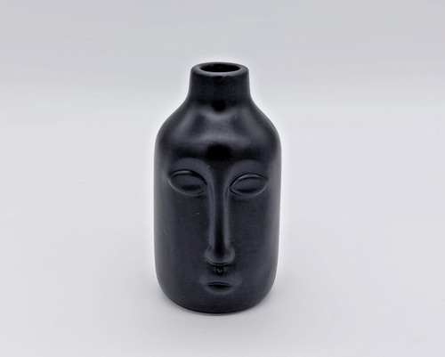 Keramik vase gesicht - vase,