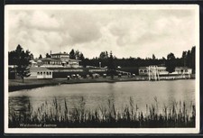 Ansichtskarte Jastrow, Partie am Waldseebad 