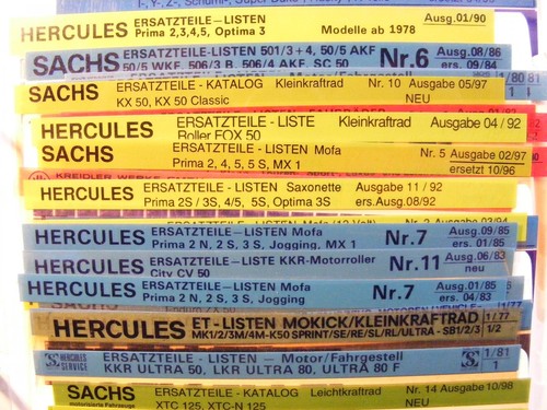 Hercules microfiche ersatzteil - hercules,