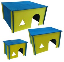 Nagerhaus Meerschweinchenhaus Kaninchenhaus Kleintierhaus Enna 3 Größen