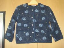 Landhaus Trachtenjacke Gr. 128  blau Kinder Mädchen Trachten Jacke wie NEU