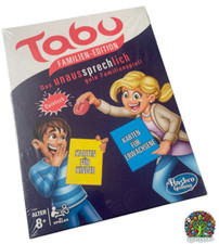 Hasbro Tabu Familien Edition Partyspiel Begriffe raten Wörterspiel Familienspiel