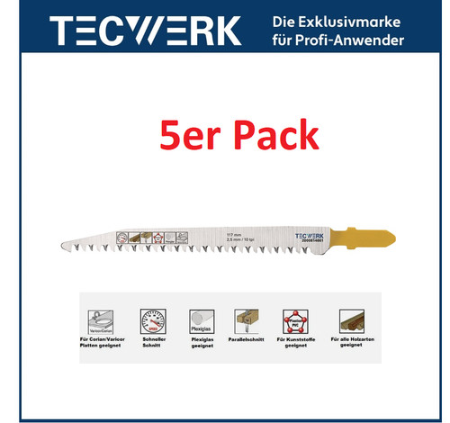 Tecwerk 234x 5er pack - tecwerk, t