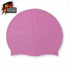 Badekappe Silikon Damen Pink