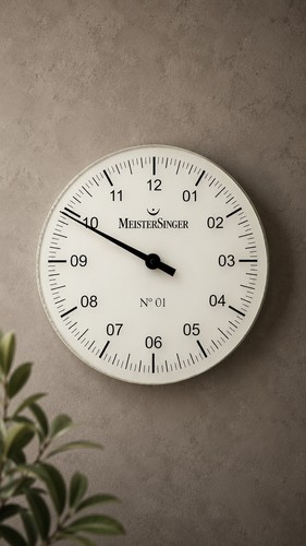 Meistersinger einzeigerwanduhr - meistersinger,