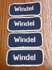 Windel Name Tag Vintage