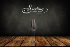 Sektglas aus edelstahl - sektglas,