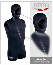 Mero 5 mm Eisweste mit Kopfhaube für Damen - NEU !!