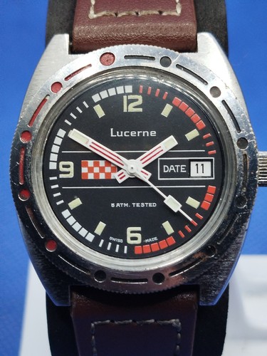 Vintage taucheruhr von - von, lucerne