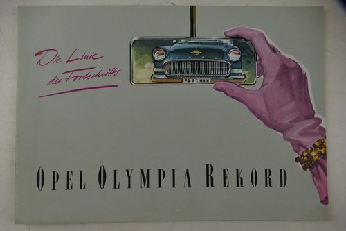 Opel olympia rekord 1956 - opel,