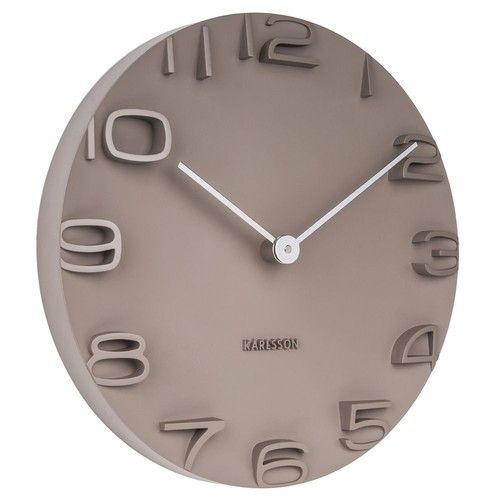 Cagü wanduhr rock - rock, grau