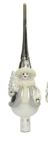 Christbaumspitze schneemann - christbaumspitze,
