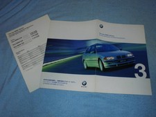 E46 BMW 3 Katalog Liste GFAL19