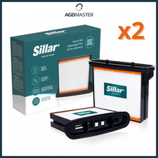 2x Faltenfilter Ersatz für Bosch GAS 25 GAS25L SFC GAS 50 M, Starmix FKP4300